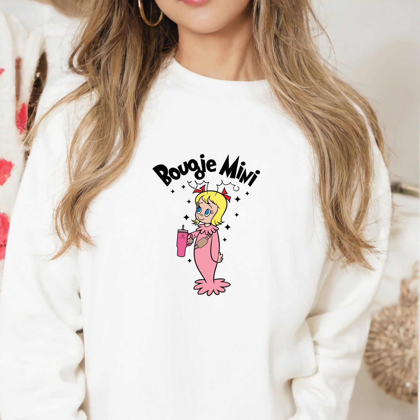 Bougie Mini Christmas DTF Transfer