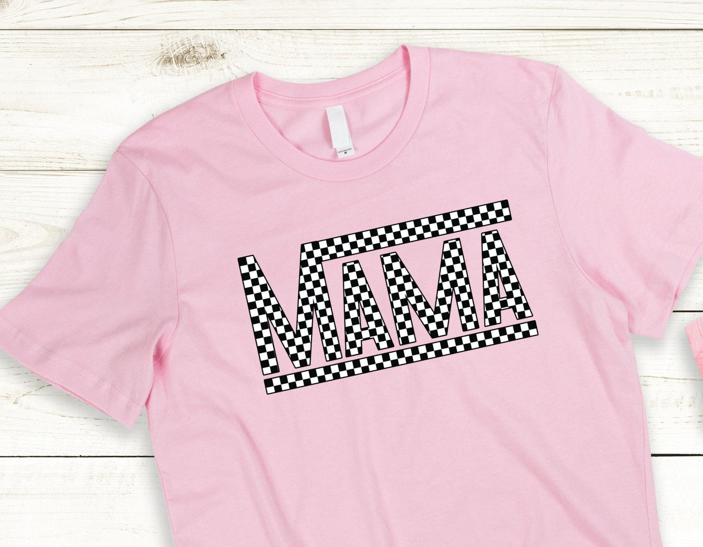 Mama and Mini Checkered, Matching Shirts, Mama and Me, Mama and Mini DTF Transfers