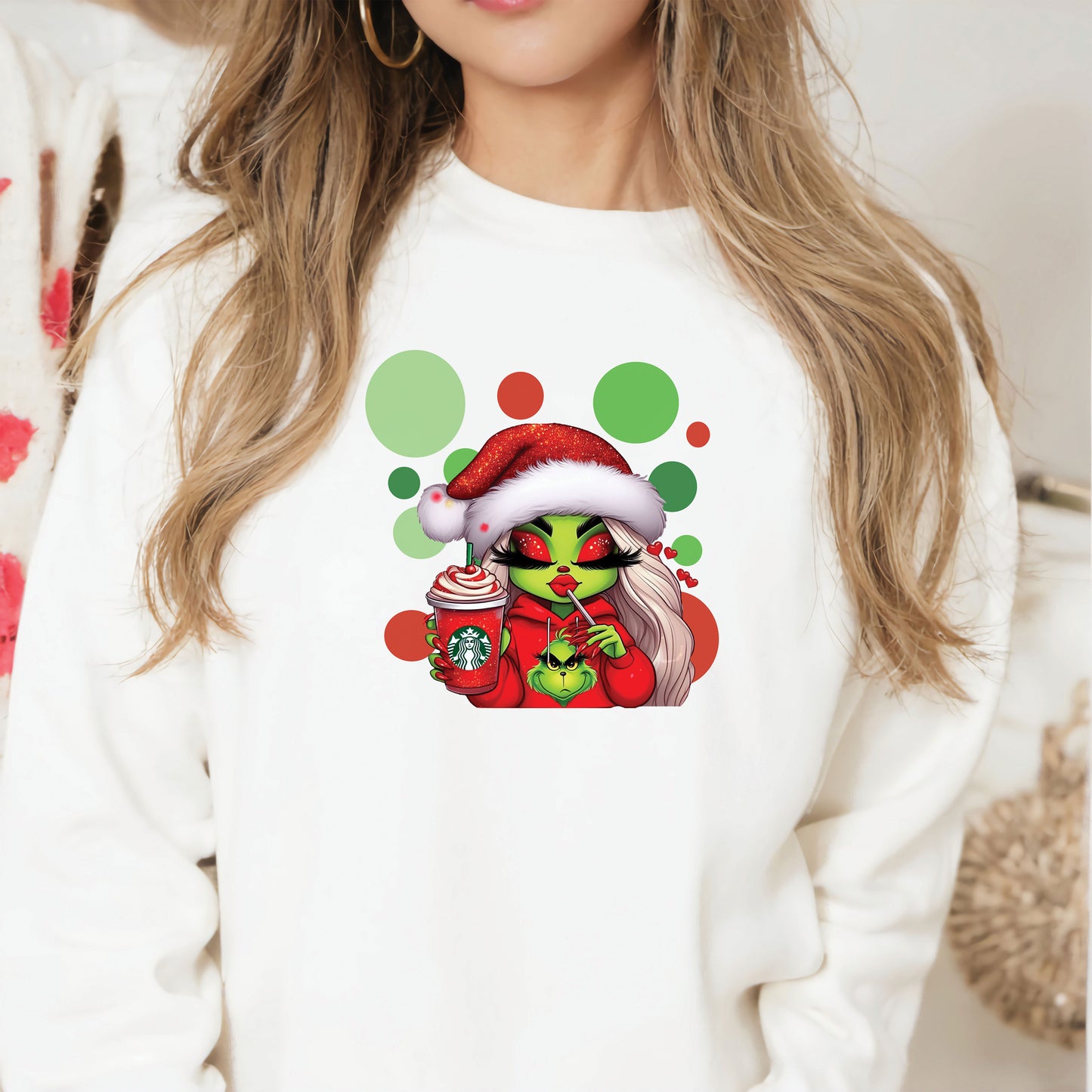 Boujee Green Girl DTF Transfer