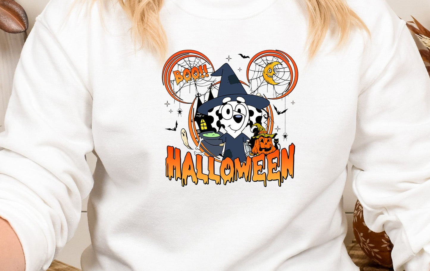 Blue and Friends Halloween DTF Transfer