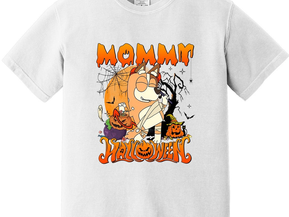 Halloween Mommy, Blue and Friends Halloween DTF Transfer