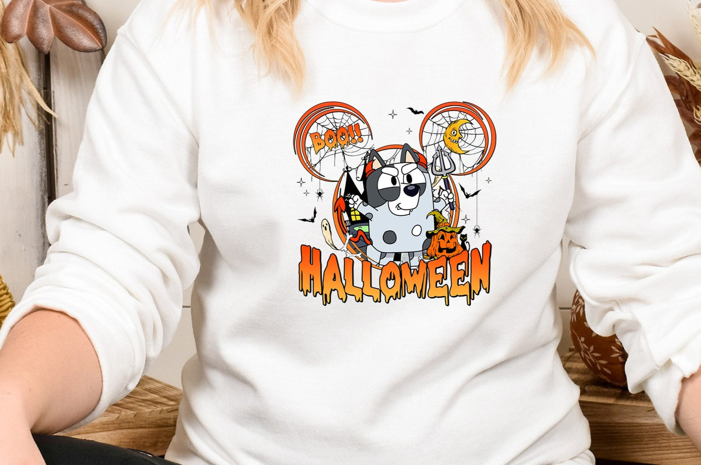 Blue and Friends Halloween DTF Transfer