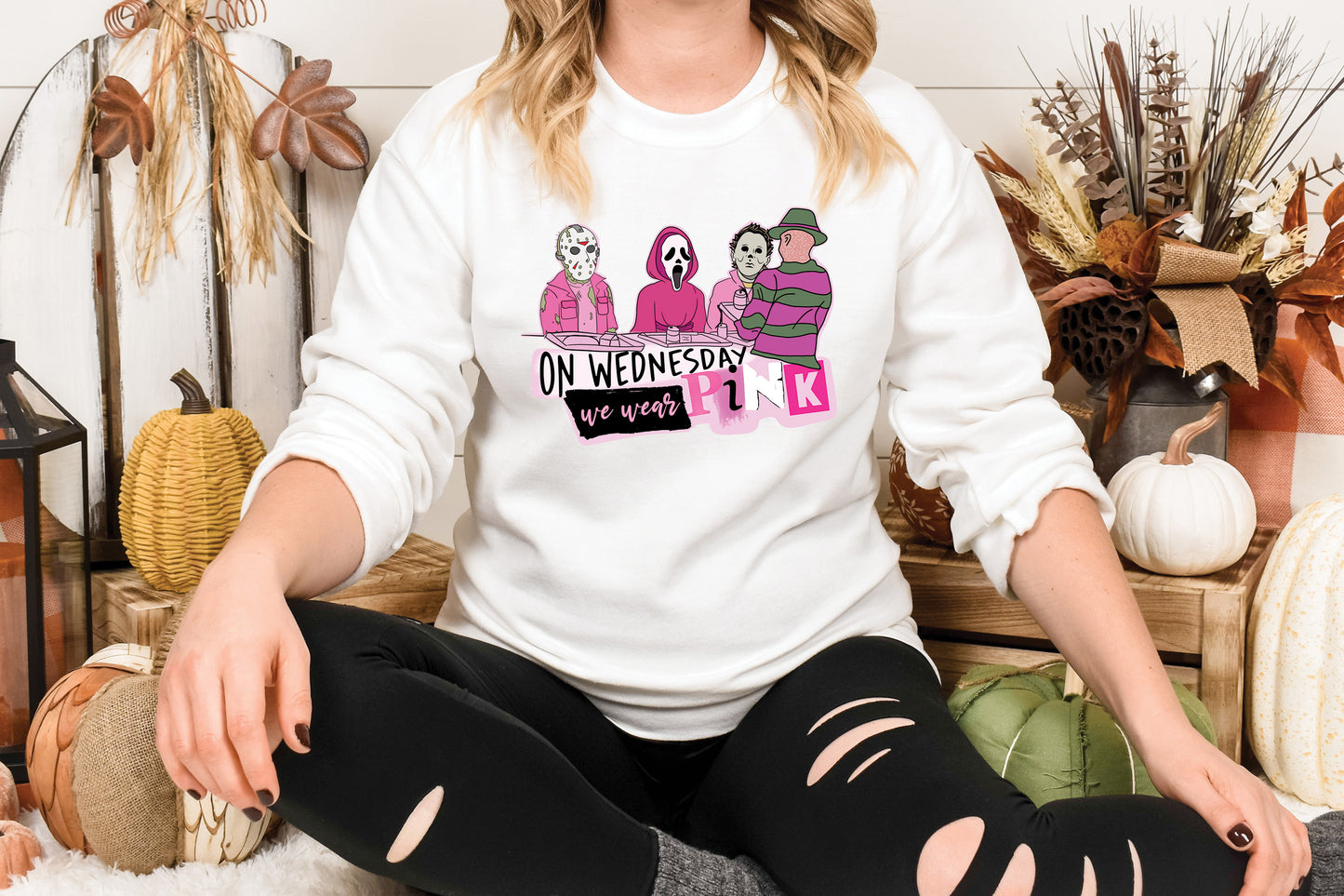 In October We Wear Pink, Breast Cancer Awareness DTF Transfer
