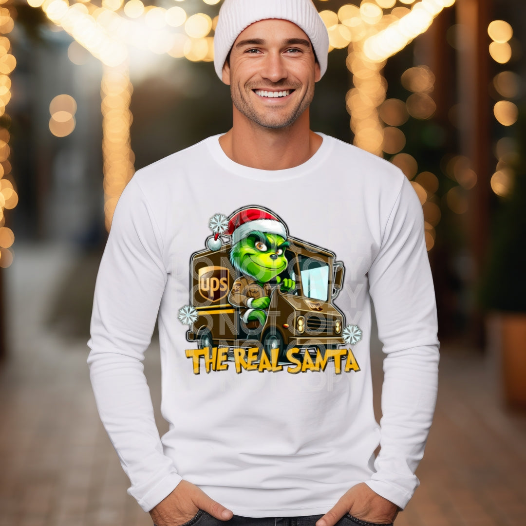 UPS Green Guy DTF Transfer