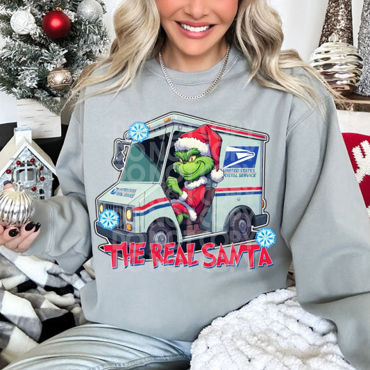 USPS Green Guy B DTF Transfer
