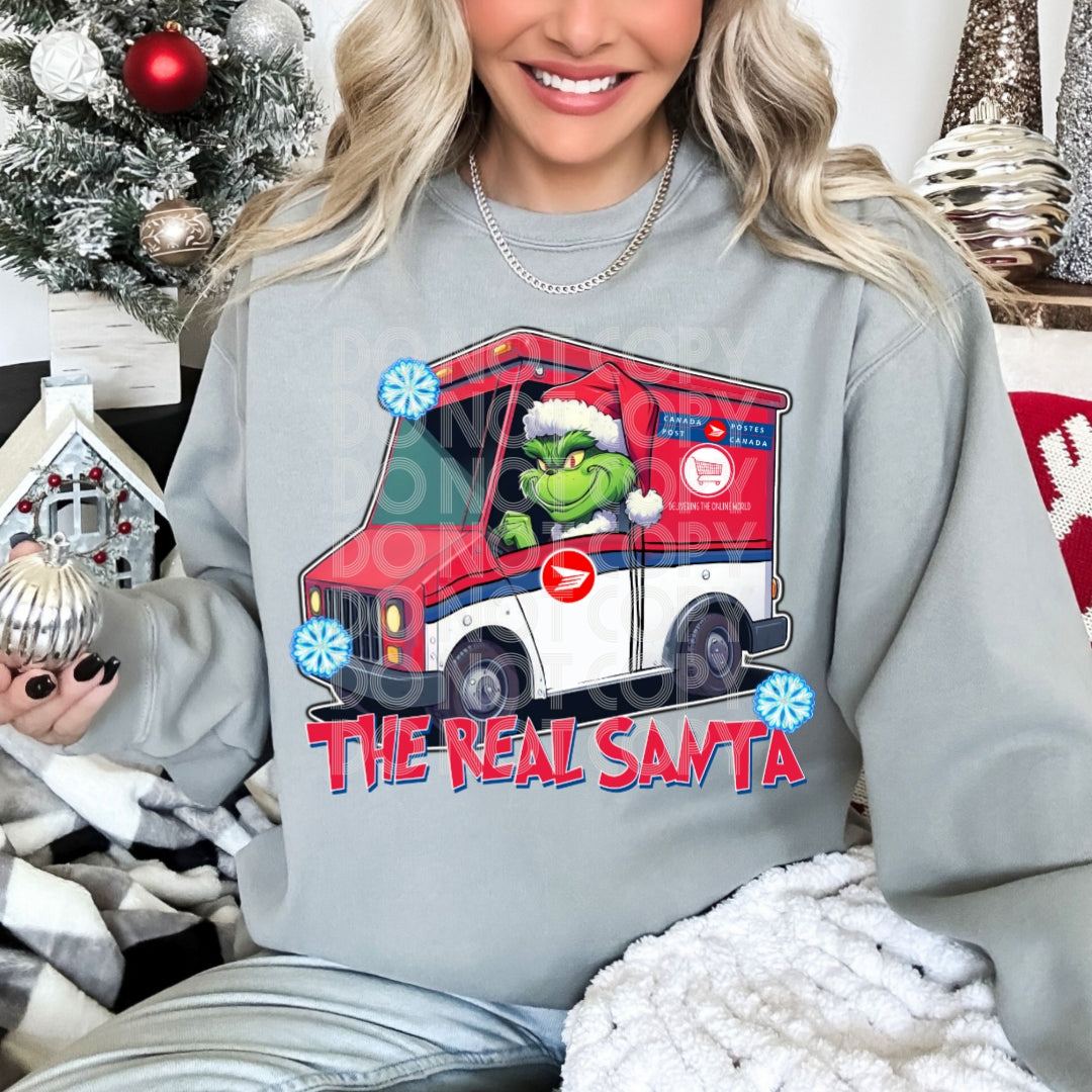 Postal Service Green Guy C DTF Transfer