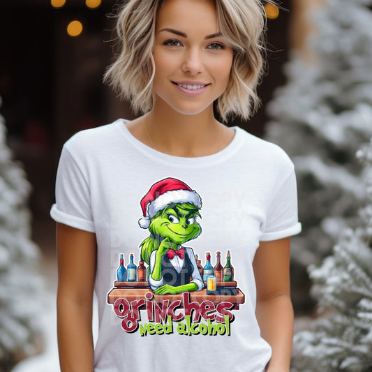 Bartender Green Guy DTF Transfer
