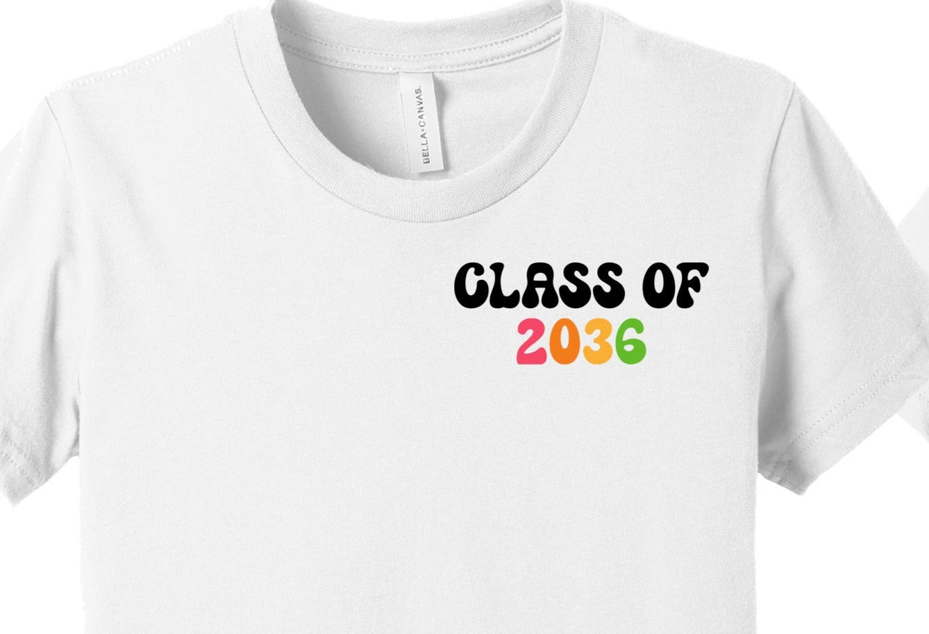 I'm Ready for Kindergarten But is It Ready for Me with Pocket Class of 2036, Back to School, Black Font or White Font DTF Transfer