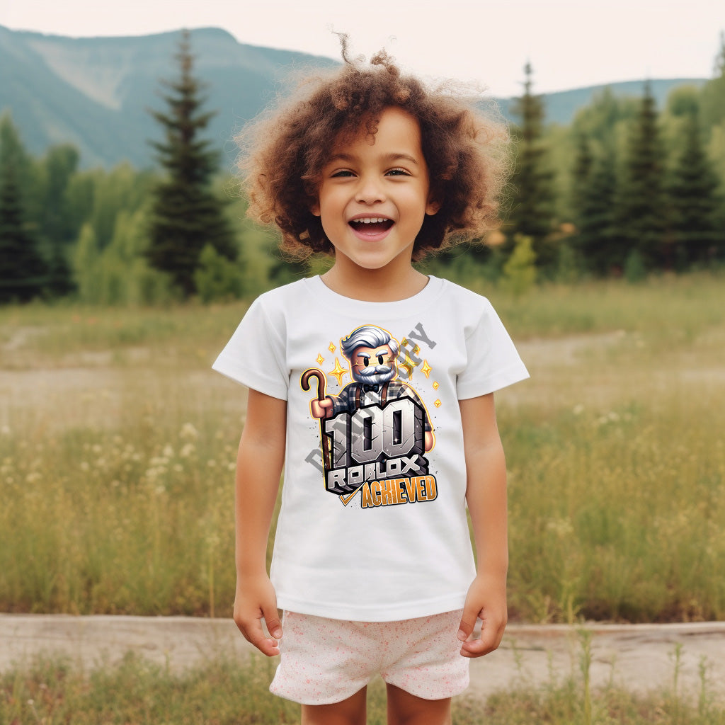 100 Days of School DTF Transfer