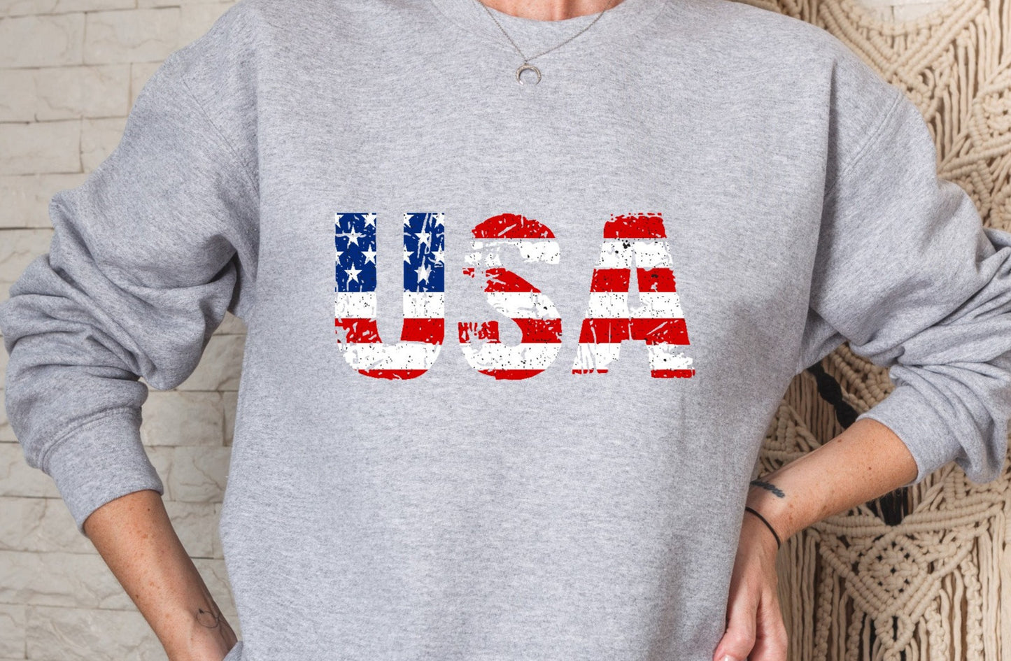 USA Retro DTF Transfer