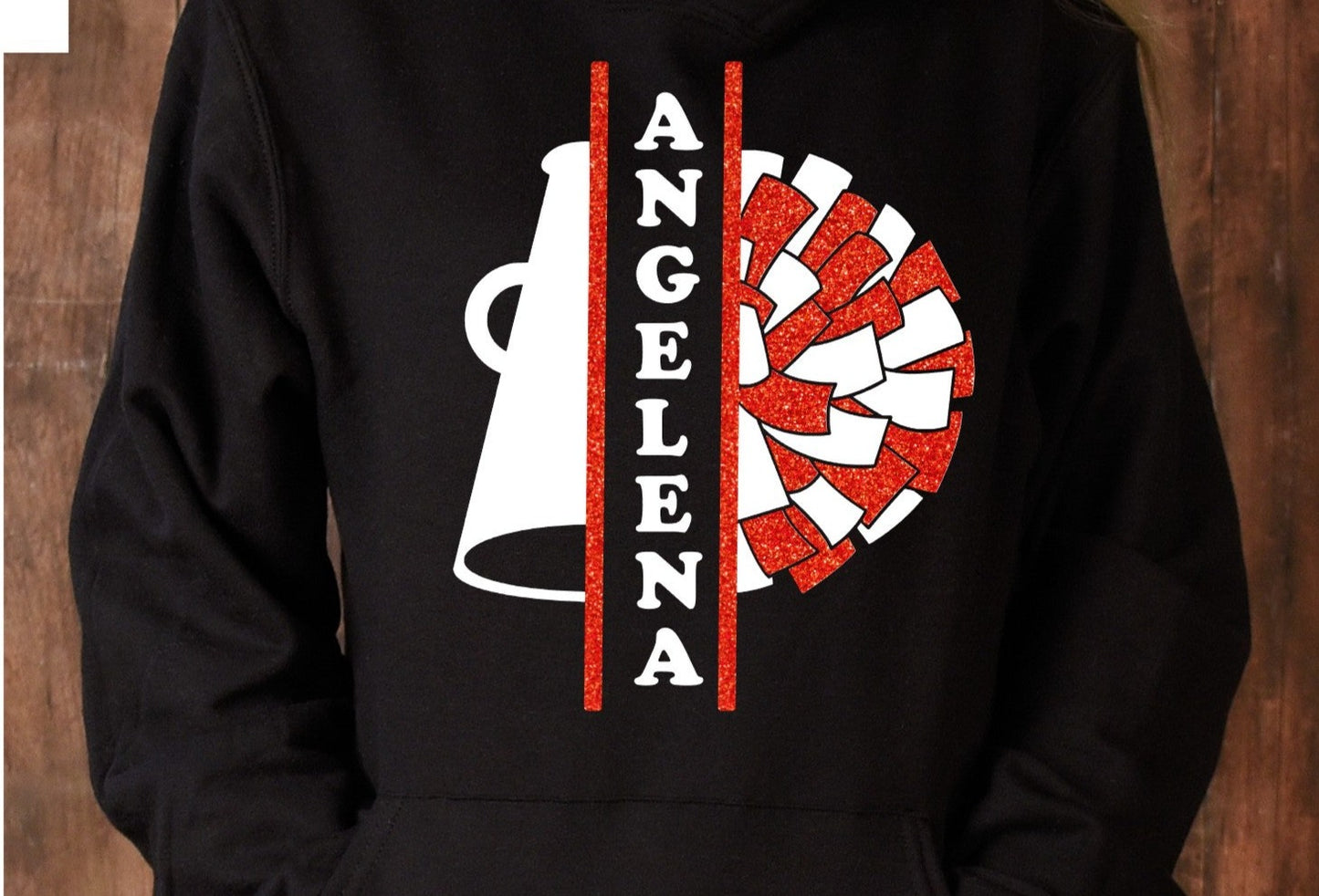 Customized Cheer Design, PomPom, Megaphone, Cheer DTF Transfer