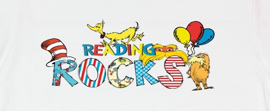 Reading Rocks DTF Transfer