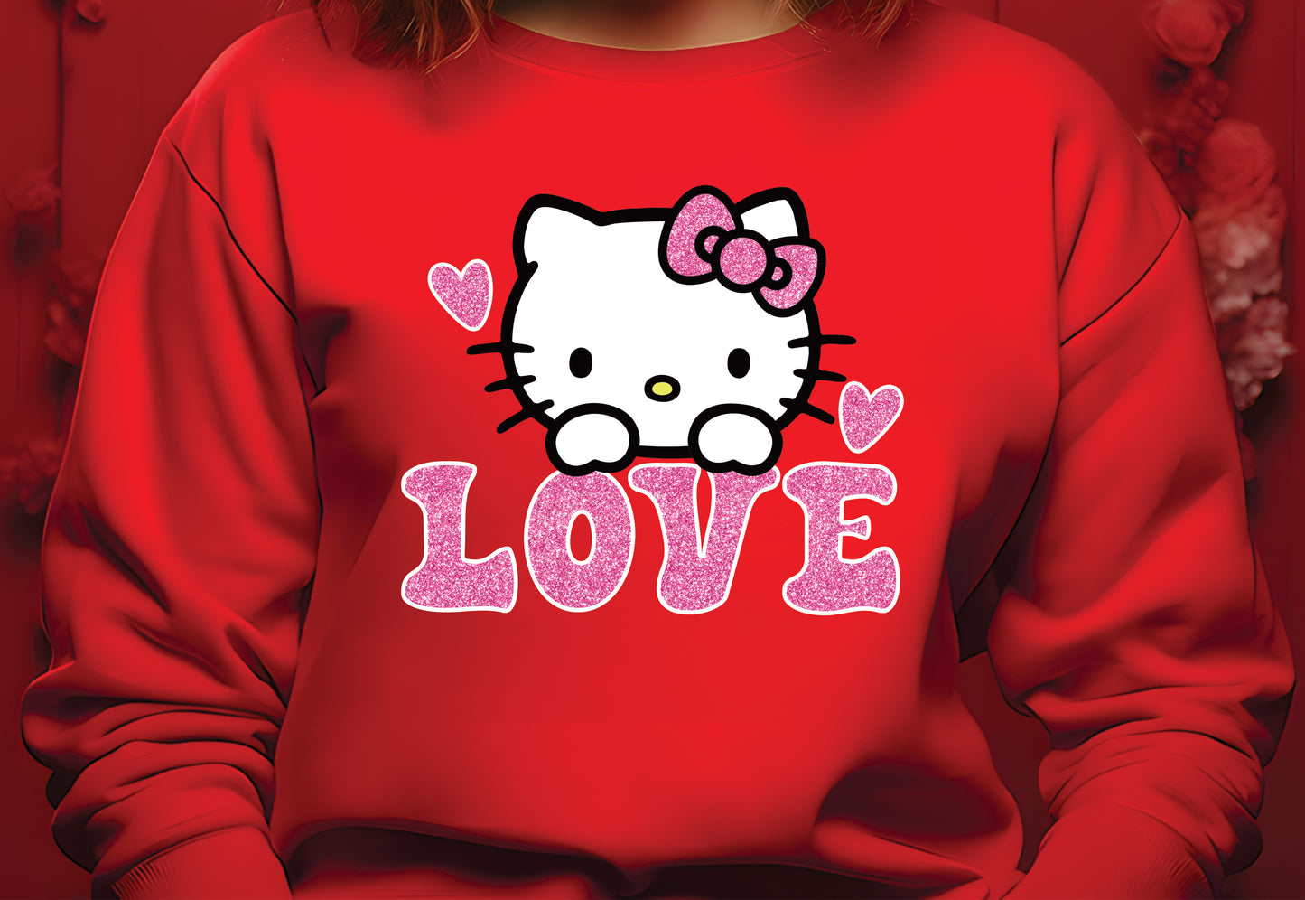 Cute Cat-Red or Pink