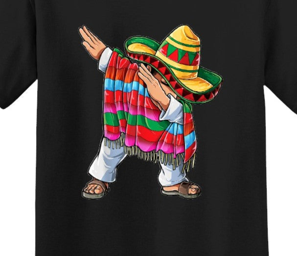 Cinco De Mayo Man Dabbing DTF Transfer