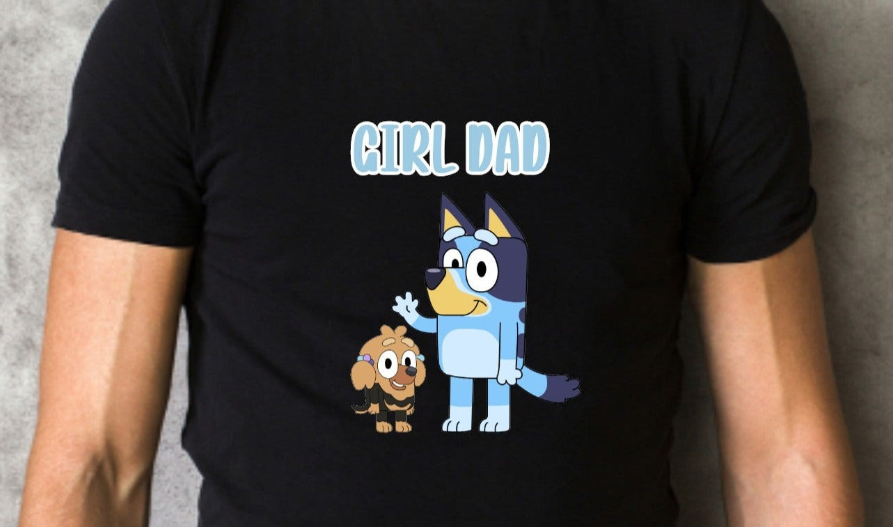 Girl Dad #1 Design DTF Transfer