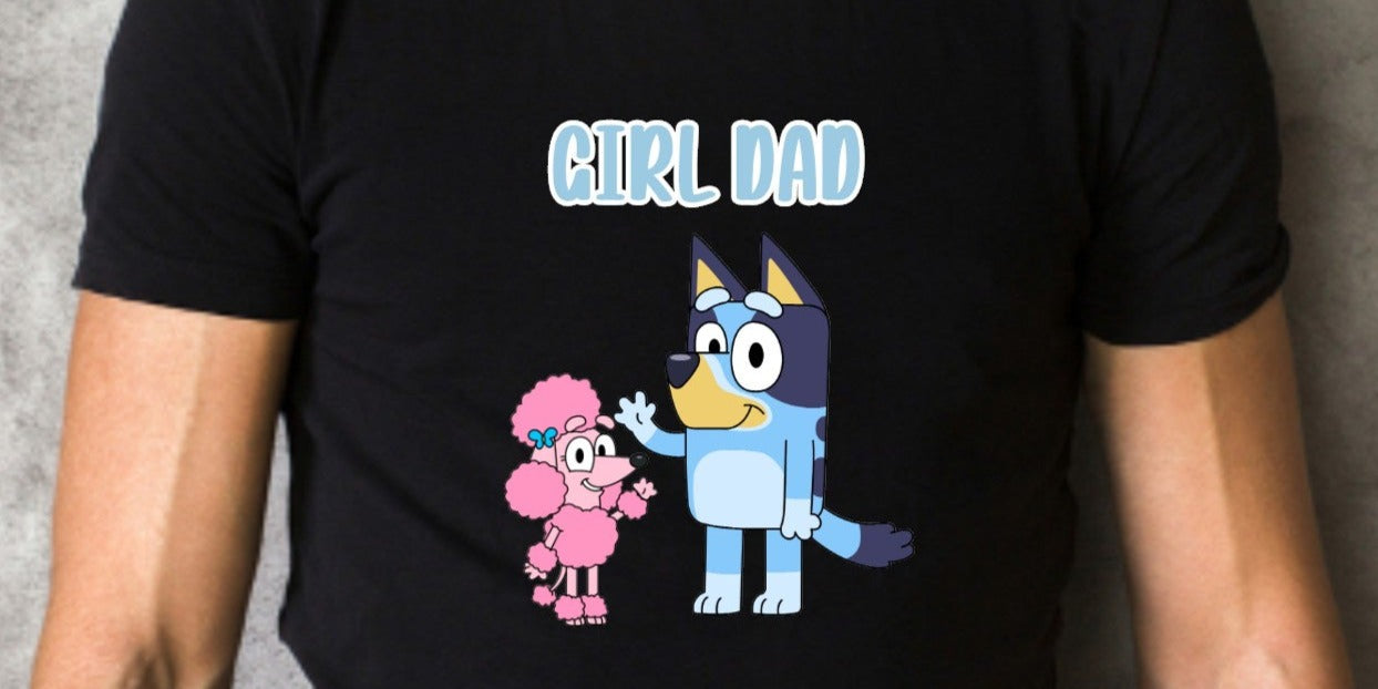 Girl Dad #2 Design DTF Transfer