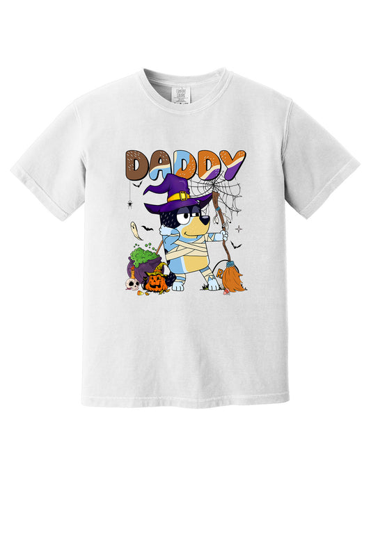 Halloween Bandit Daddy, Bluey and Friends Halloween DTF Transfer