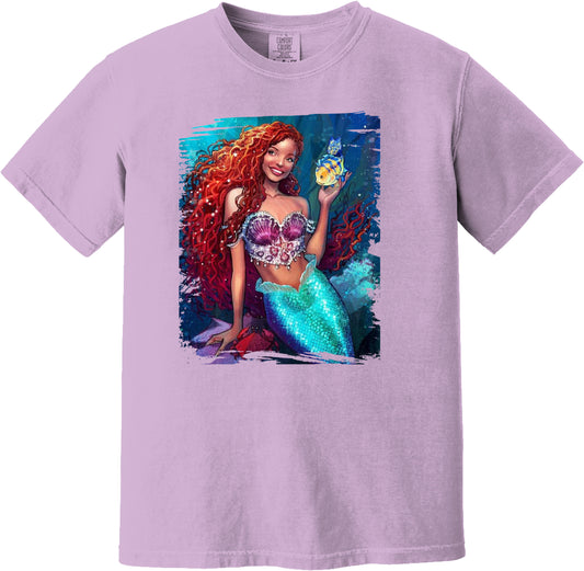 Little Mermaid, Princess DTF Transfer