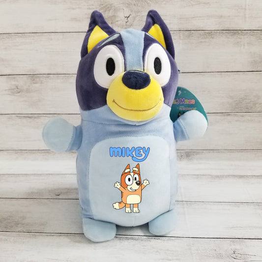 Bluey Squishmallow 10", Can be Personalized