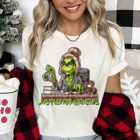 Judge Grinch DTF Transfer