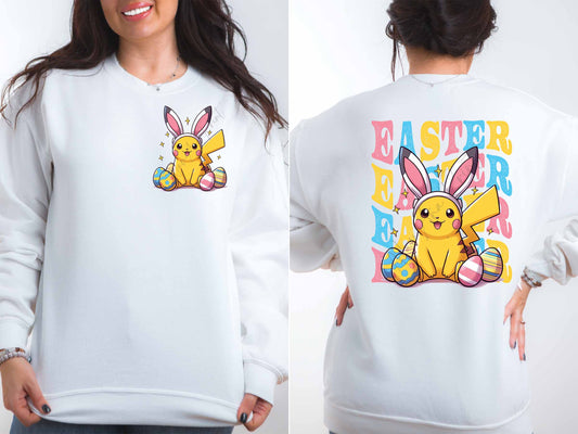 Pikachu Easter Theme DTF Transfer