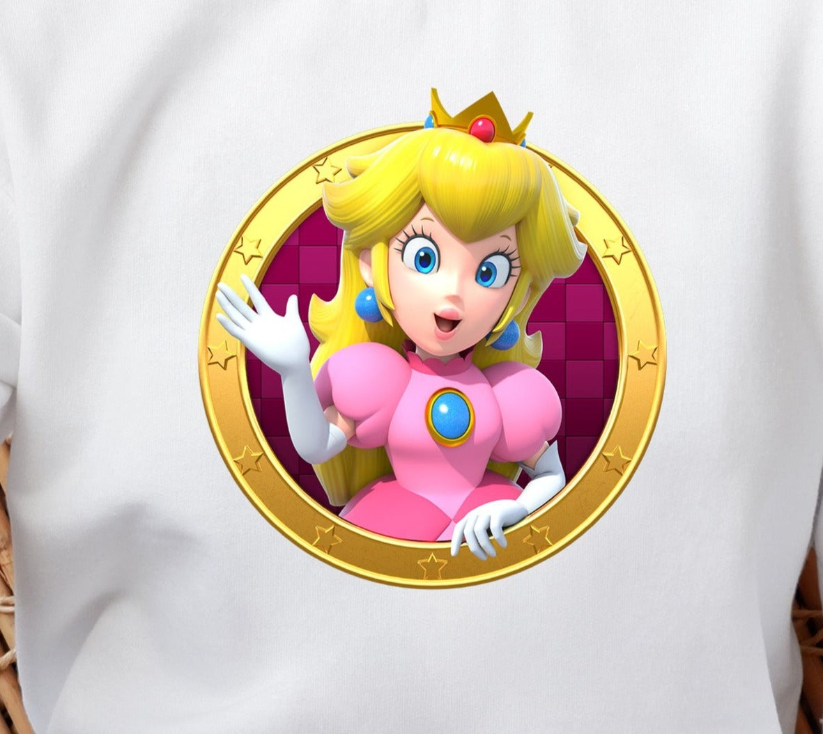 Princess Peach DTF Transfer