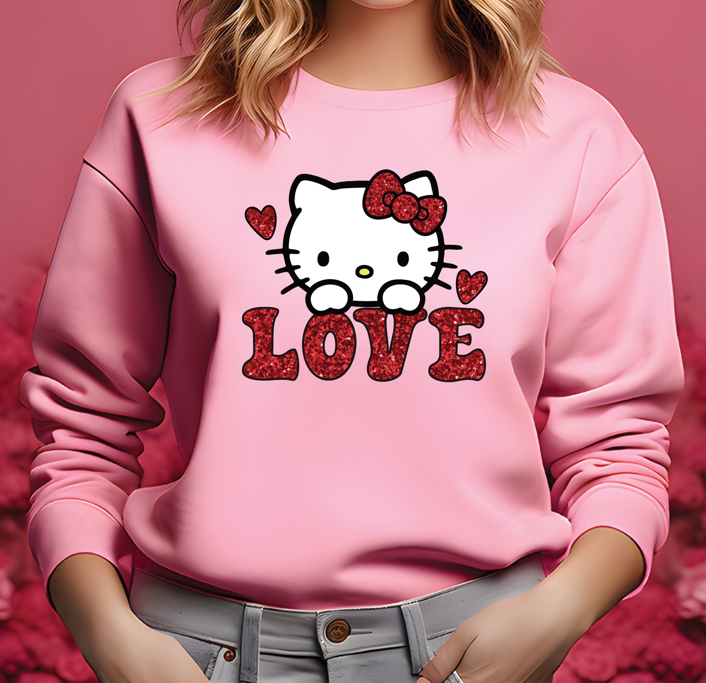 Cute Cat-Red or Pink