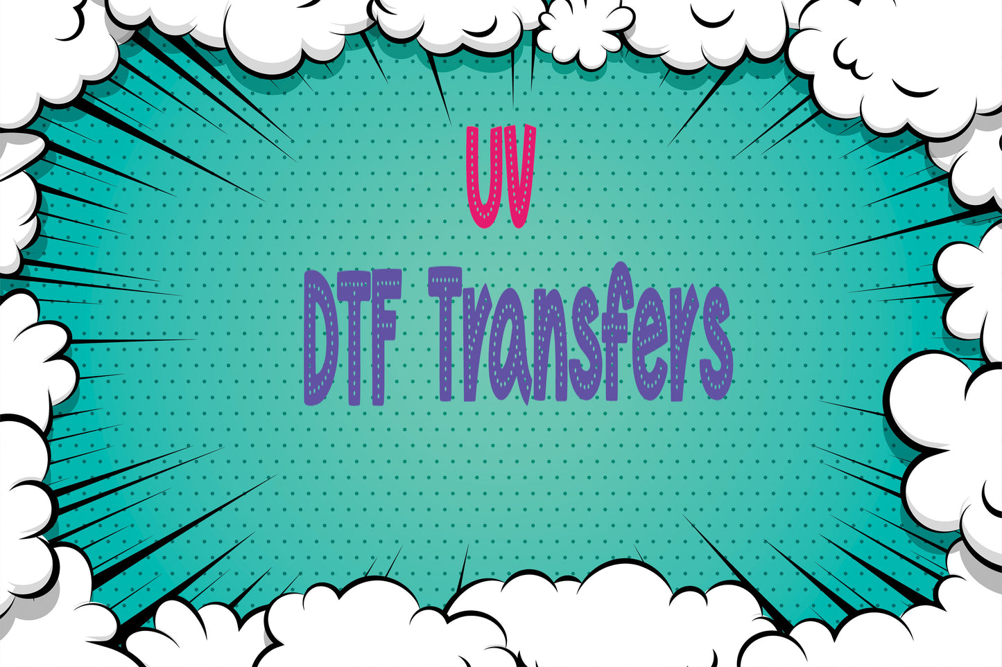 UV DTF Single Transfers