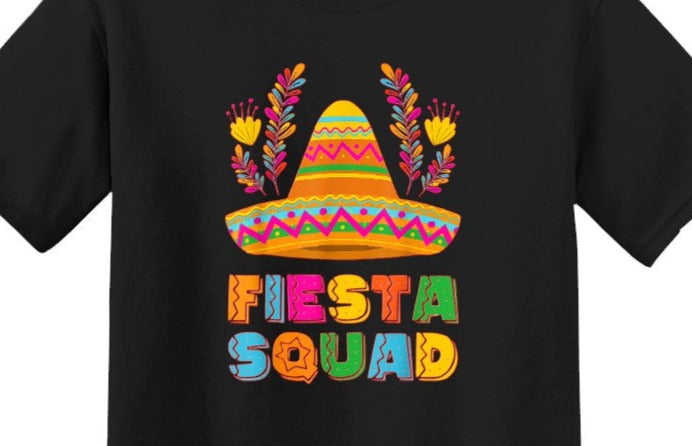 Fiesta Squad, Cinco De Mayo, Fiesta DTF Transfer