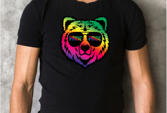 Pride Bear DTF Transfer