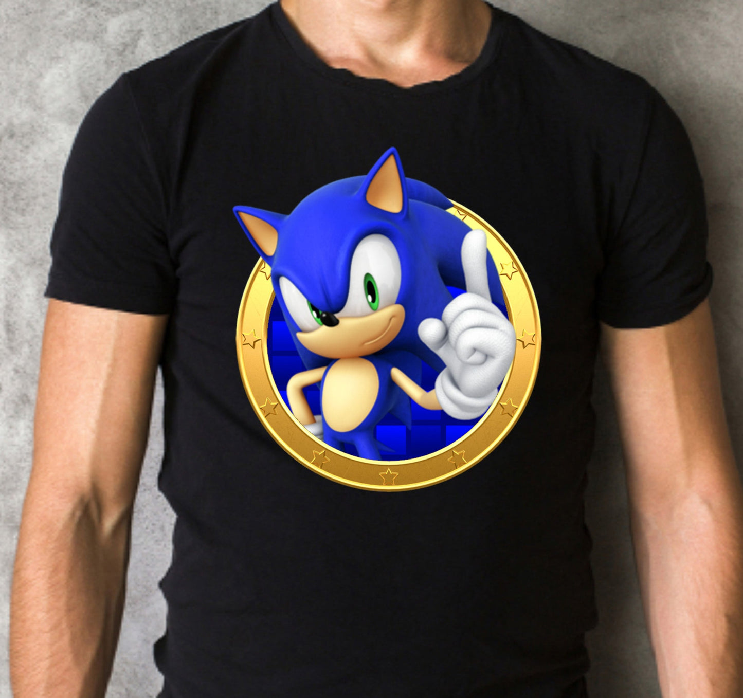 Sonic The Hedge Hog, Gaming DTF Transfer