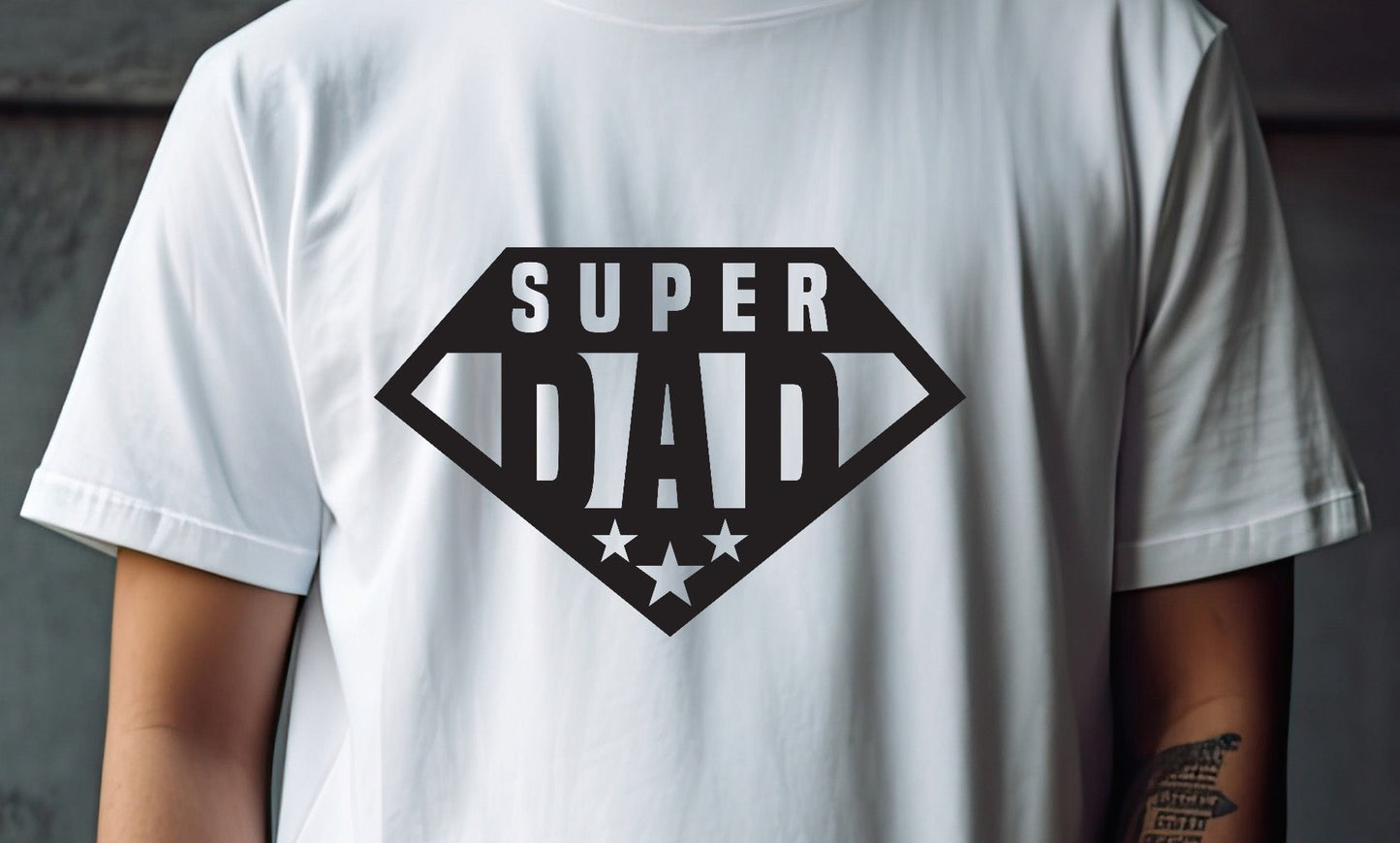 Superdad, Fathers Day, Dad, Dads Birthday DTF Transfer (2)