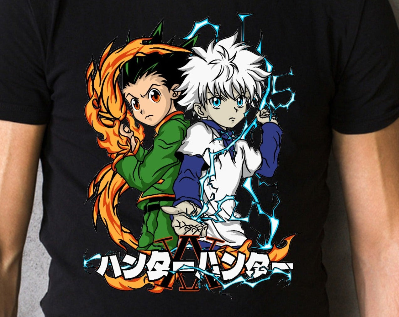 Hunter X Hunter Gon Killua Hunter Anime DTF Transfer 391