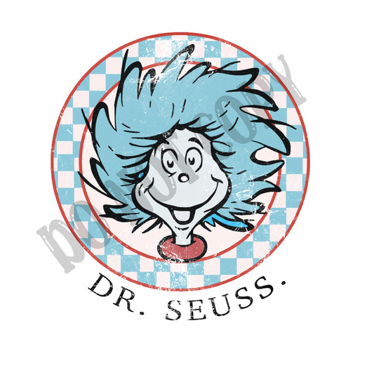 Dr Suess Thing Design-DTF Transfer