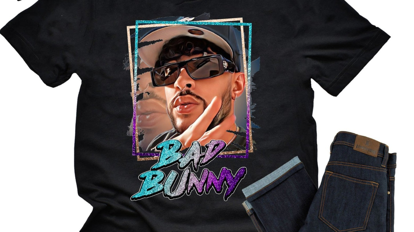 Bad Bunny DTF Transfer