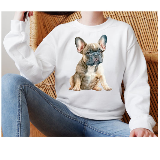 French Bulldog, Frenchie DTF Transfer (1)